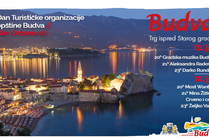 Uvodna slika za Proslavu povodom Dana Turističke organizacije opštine Budva i Dana državnosti
